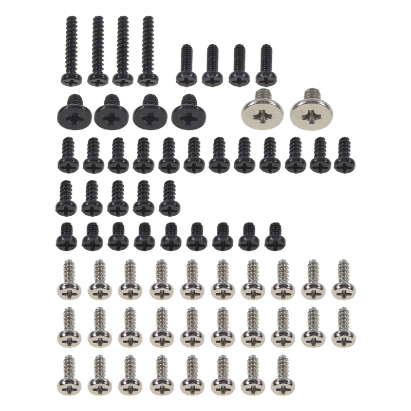 Gaming Console Xbox - Replacement Full Screws Set Repair for