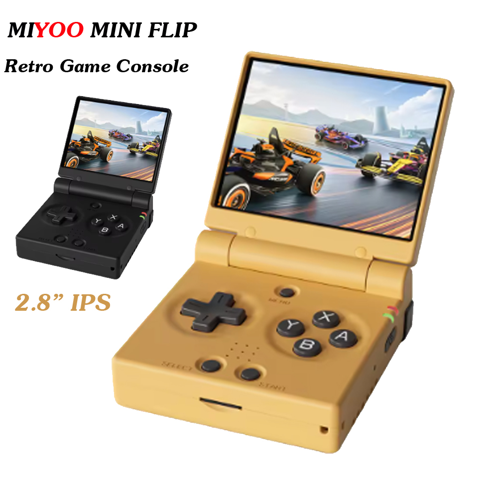 Gaming Console Tower - MIYOO Mini Flip Retro Handheld Game