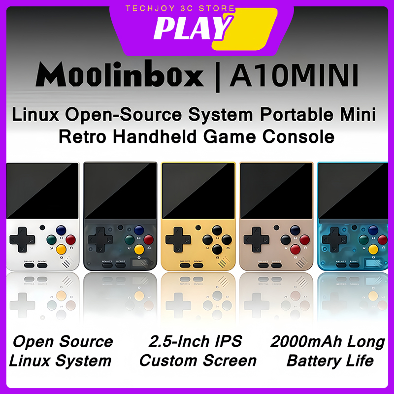 Gaming Console Online - Moolinbox A10Mini 2.8-Inch Linux Mini Open