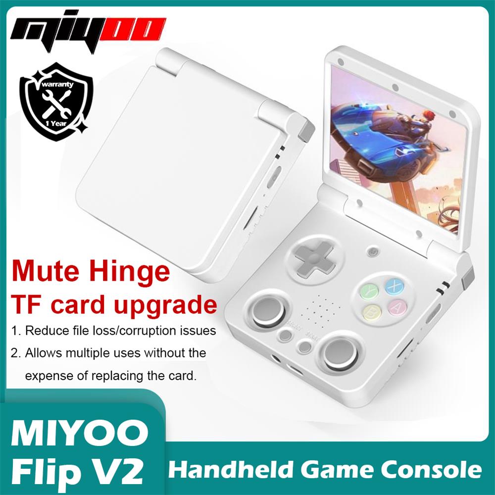 Gaming Console Tower - MIYOO Flip V2 Handheld Game Players
