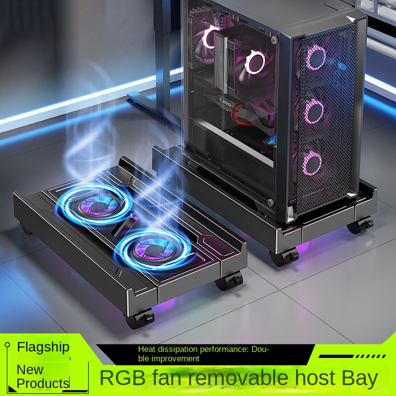 Gaming Console Tower - BEISHI Adjustable Computer CPU Holder with