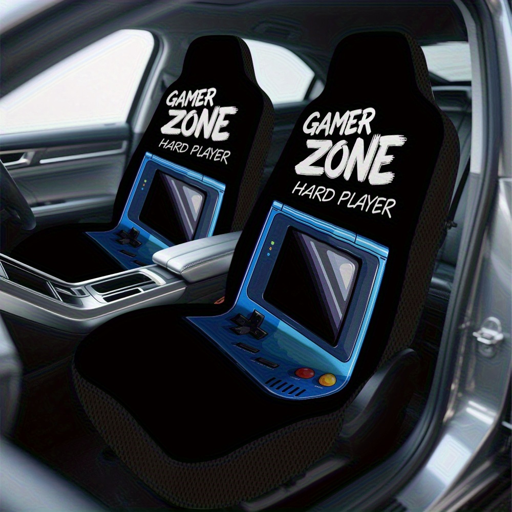 Gaming Console Car - 2pcs, Stylish Vintage Gaming Console Pattern