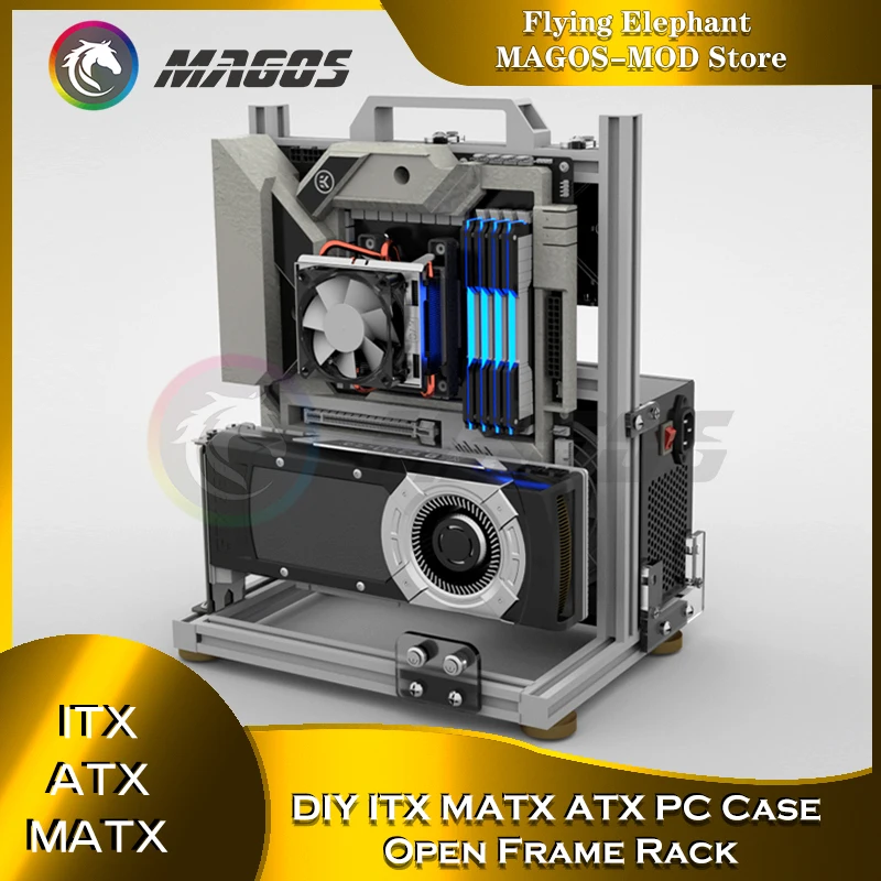 Gaming Console Tower - DIY Gamers Cabinet MOD ITX MATX