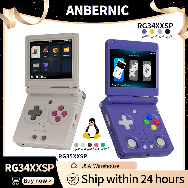 Anbernic RG34XXSP RG35XXSP Fli - Gaming Console Sale 评论和价格