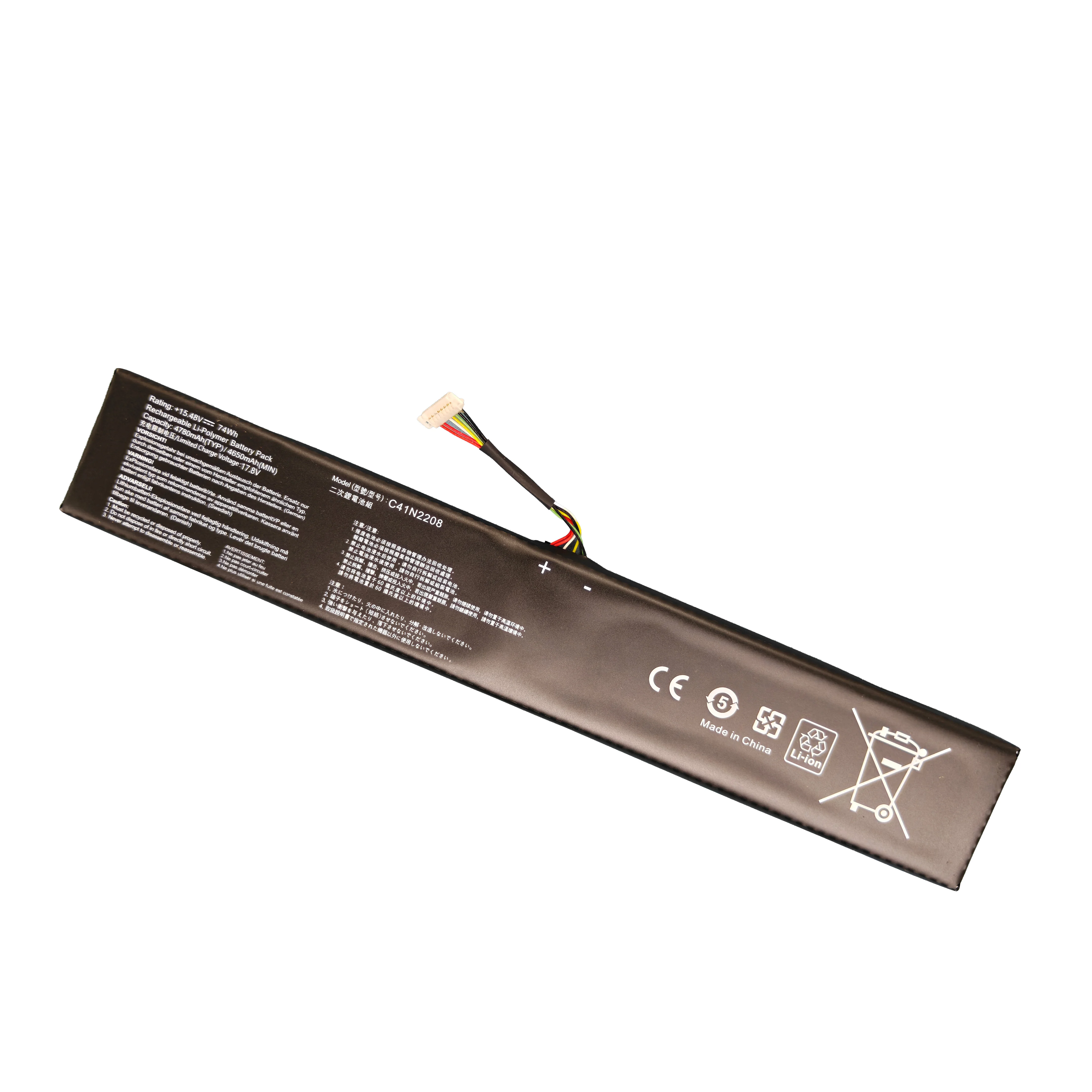 C41N2208 15.48V 74Wh Battery f - Gaming Console Asus Rog 评论和价格