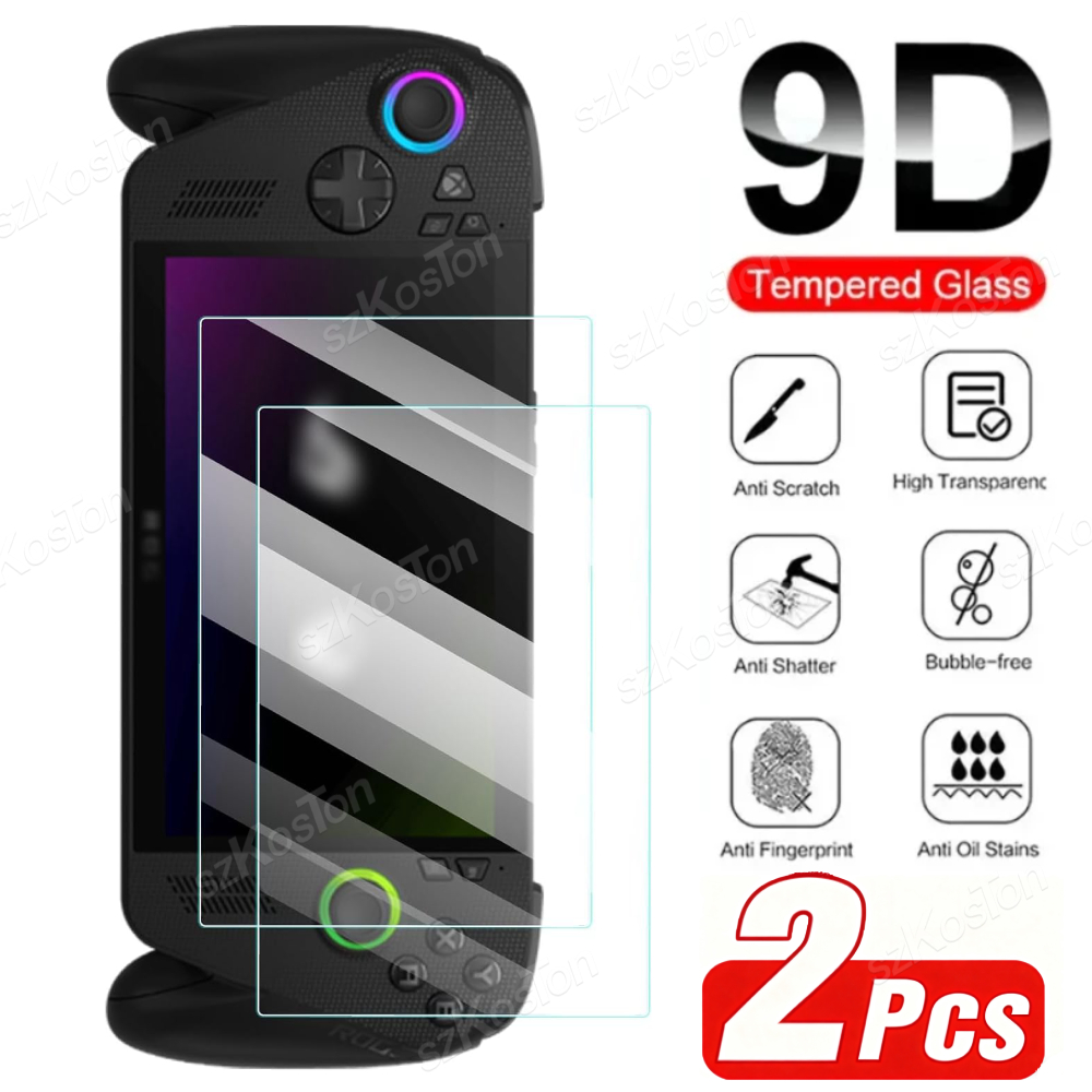 1-2 Pack 9H Tempered Glass Scr - Gaming Console Asus Rog 评论和价格