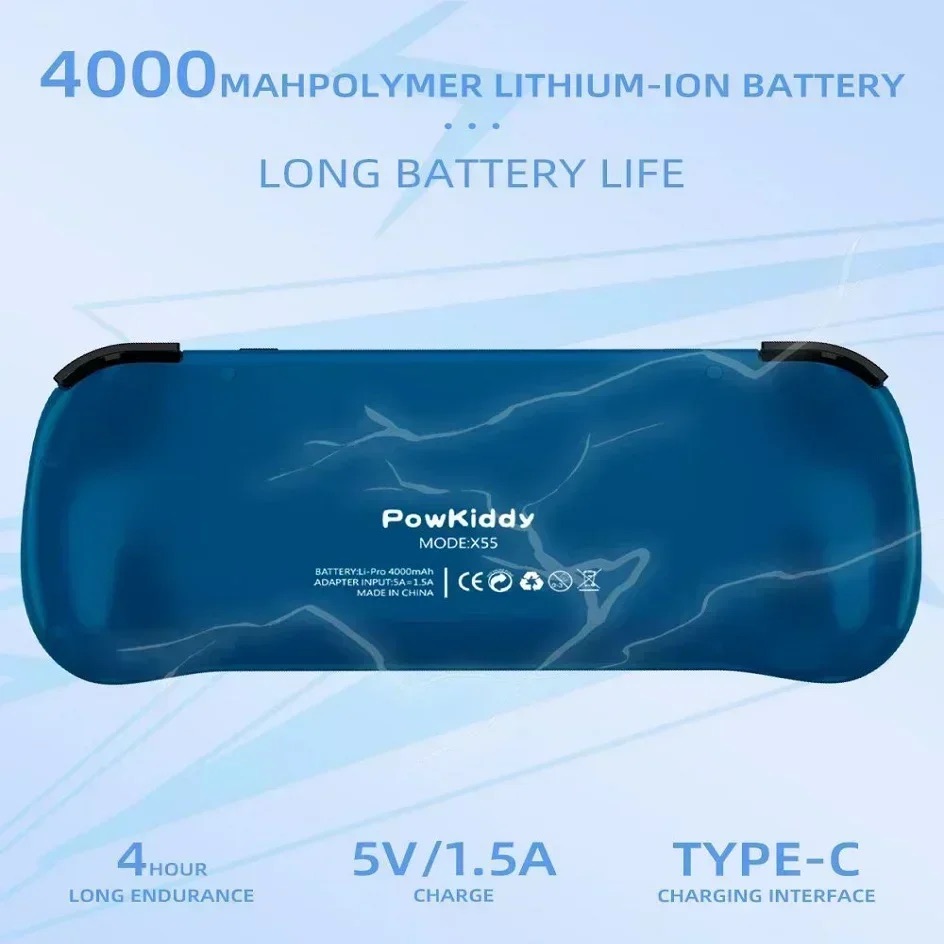 POWKIDDY X55 Handheld Game Con - Gaming Console Sale 评论和价格