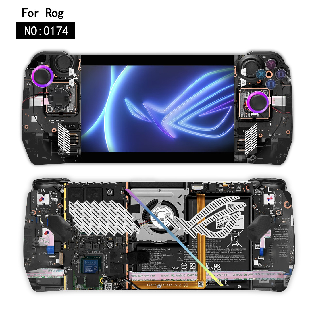 New Stickers Cover Case For As - Gaming Console Asus Rog 评论和价格