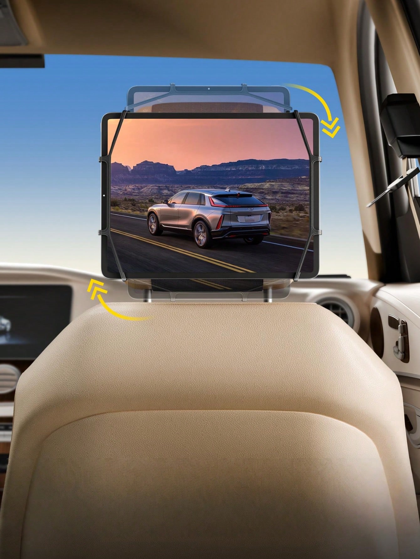 Car Headrest Tablet Holder – 3 - Gaming Console In Car 评论和价格