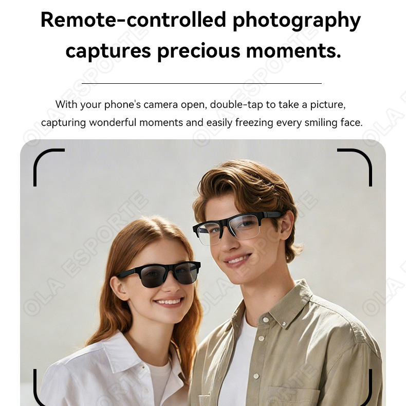 NEW Smart Glasses V5.3 Bluetoo - Headset Gaming Console 评论和价格