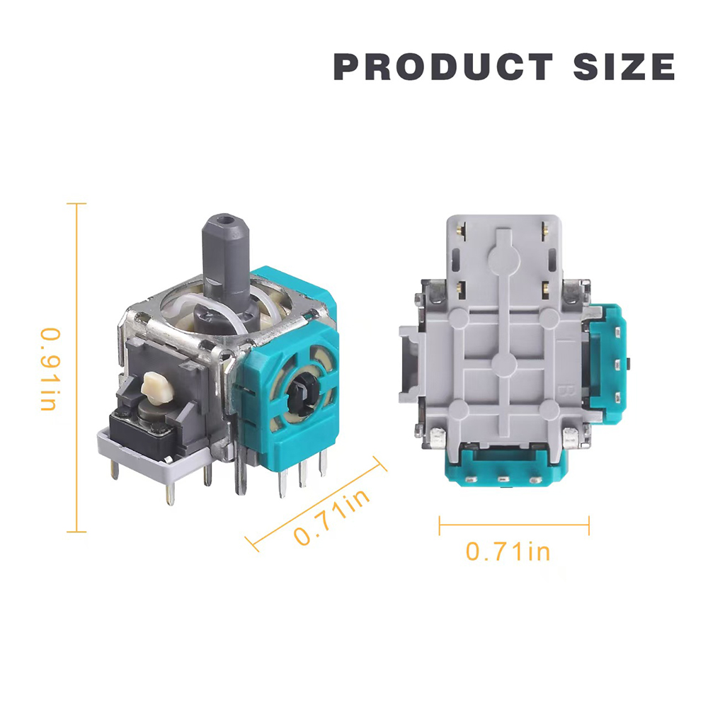 10pcs Replacement 3D Analog Jo - Gaming Console Xbox 评论和价格
