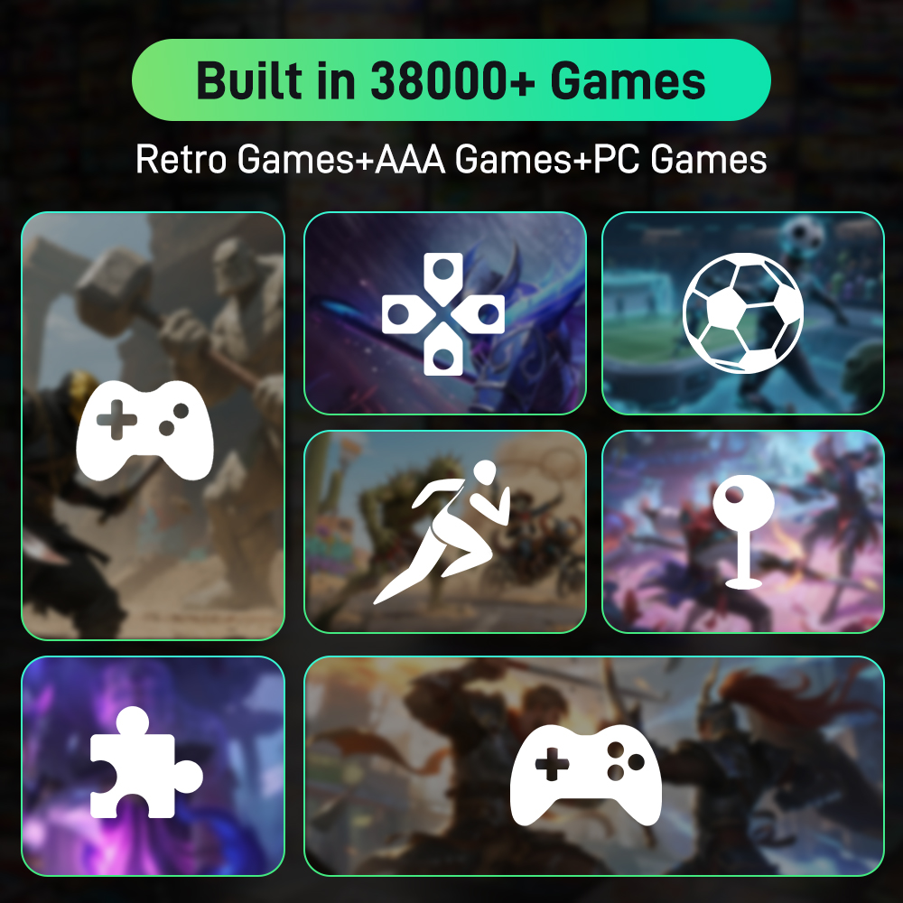 Playnite&Retrobat 500GB Game H - Gaming Console Driving 评论和价格