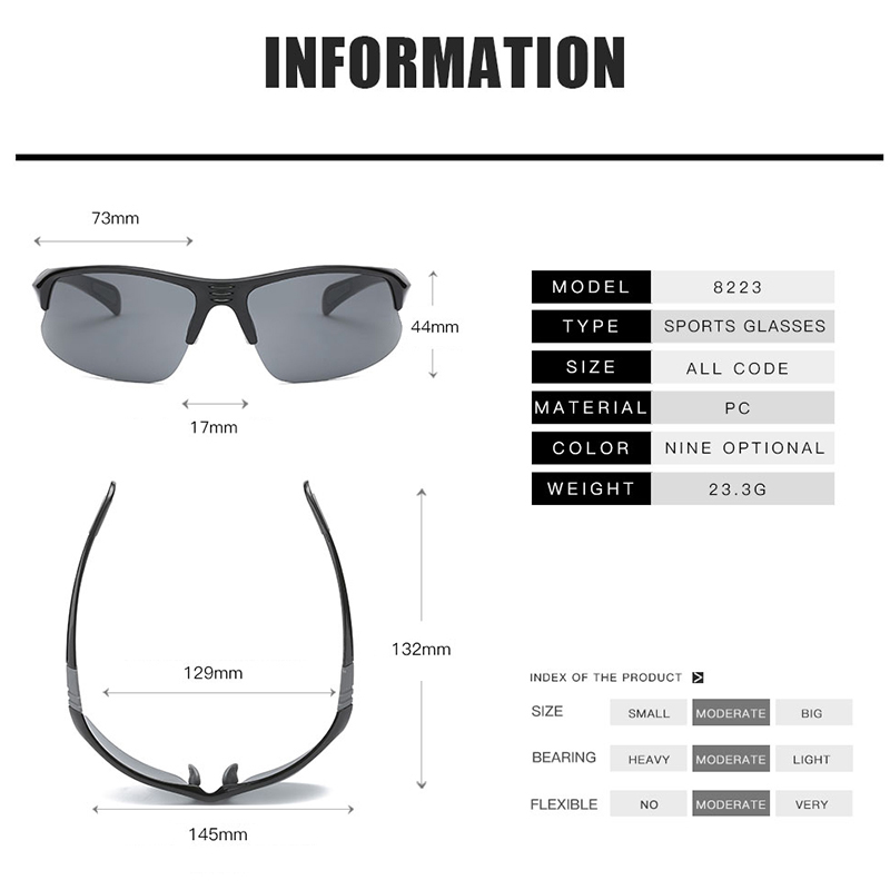 HD Anti-impact Shooting Tactic - Gaming Glasses Uv 评论和价格