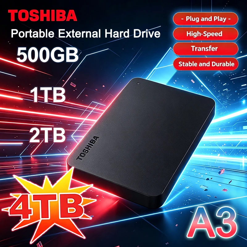 Toshiba A3 Canvio Basics 500GB - Gaming Console Driving 评论和价格
