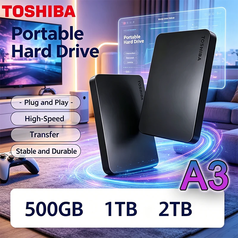Toshiba A3 Canvio Basics 500GB - Gaming Console Driving 评论和价格
