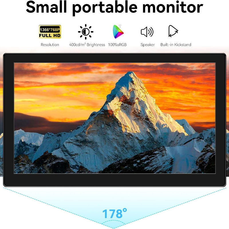 Small Touchscreen Monitor 10.1 - Gaming Console App 评论和价格