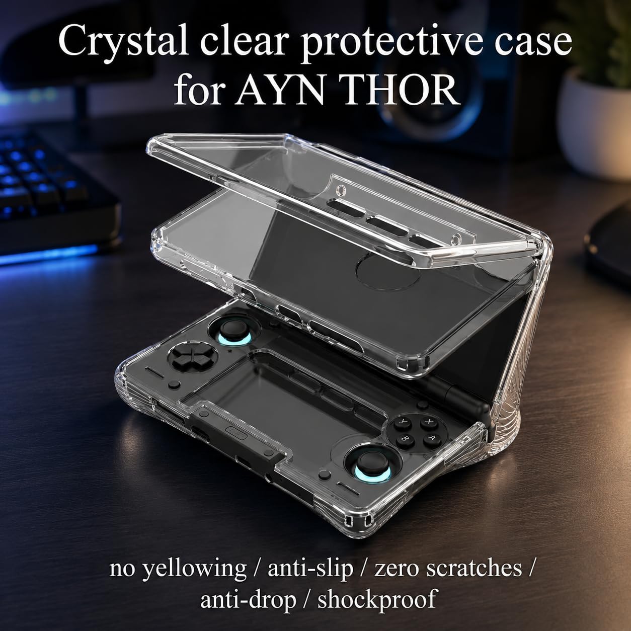 TPU Protective Case for AYN Th - Gaming Console Latest 评论和价格