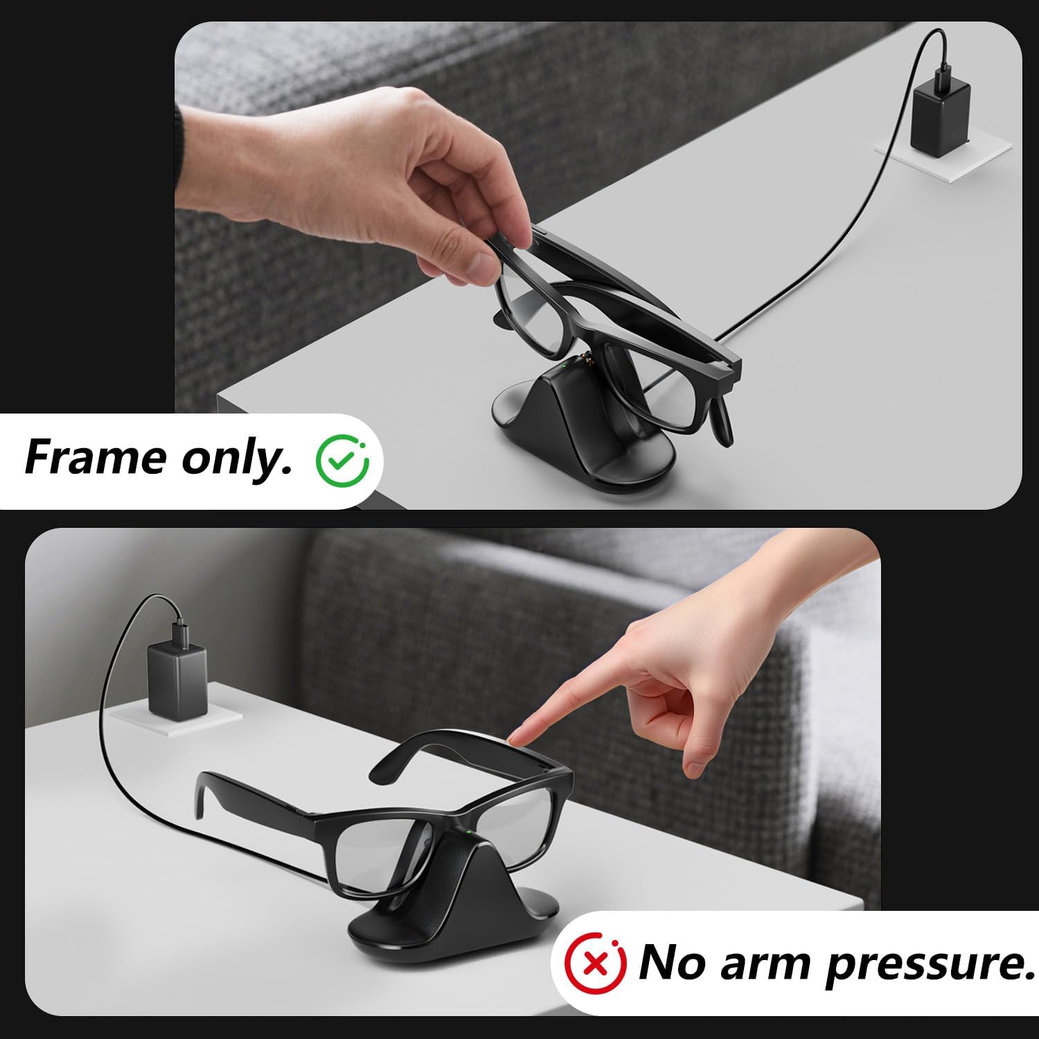 For Ray-Ban Meta Wayfarer/Head - Controller Charging Dock 评论和价格
