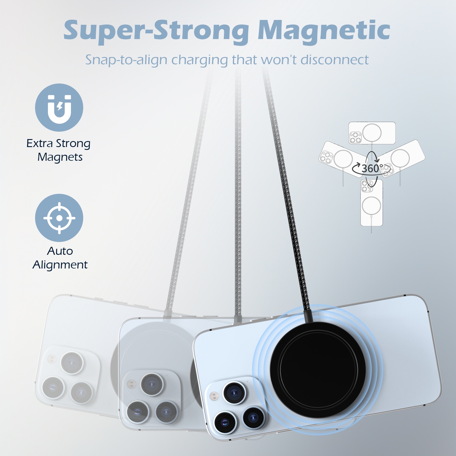 25W Magnetic Wireless Charger  - Controller Charging Dock 评论和价格