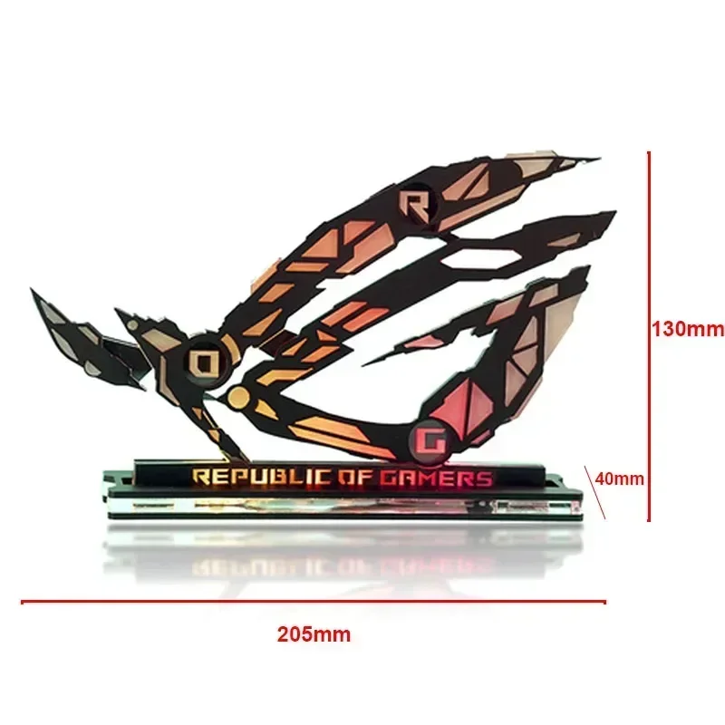 ARGB ROG RO Gamer Cabinet Figu - Gaming Console Tower 评论和价格