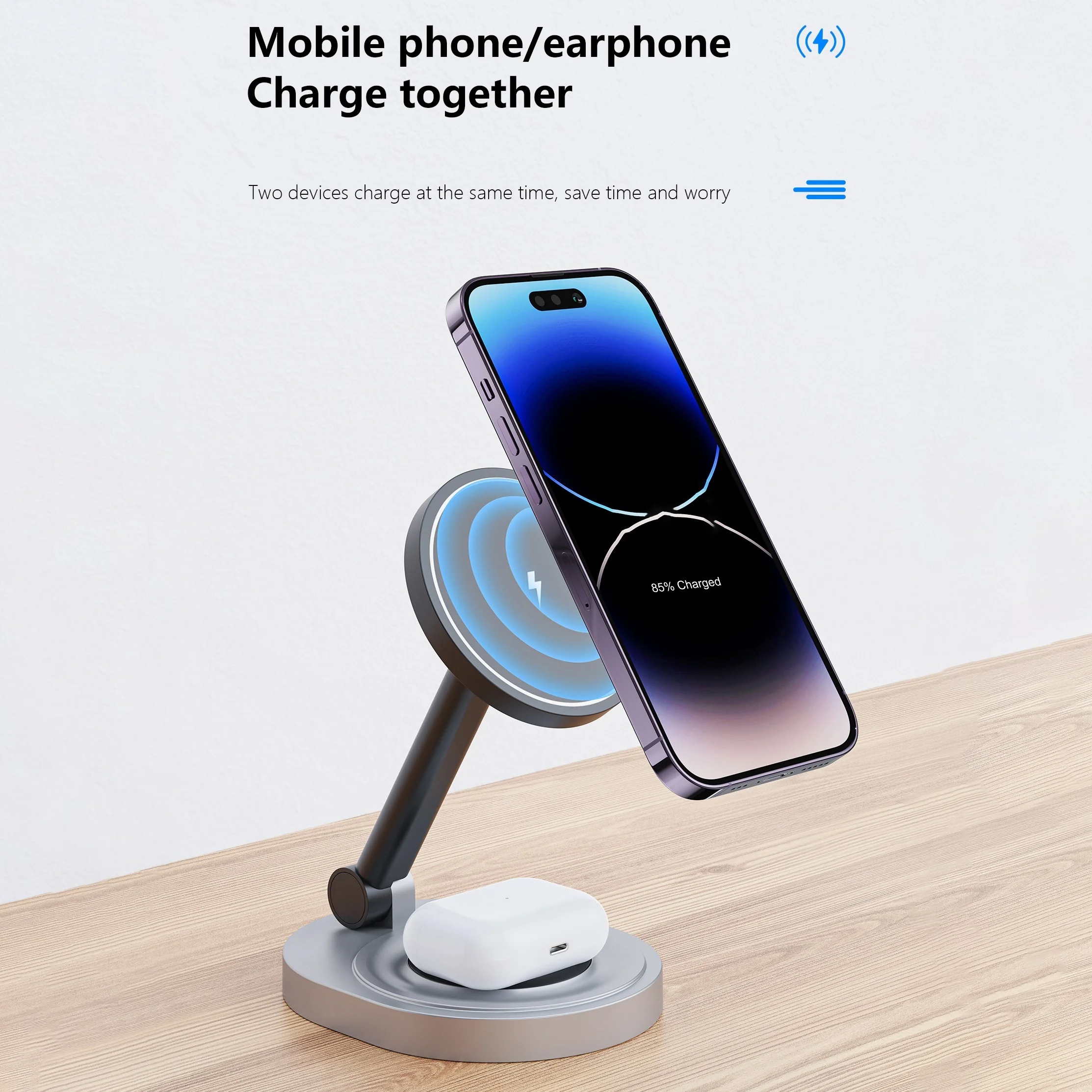 2 In 1 Magnetic Wireless Charg - Controller Charging Dock 评论和价格