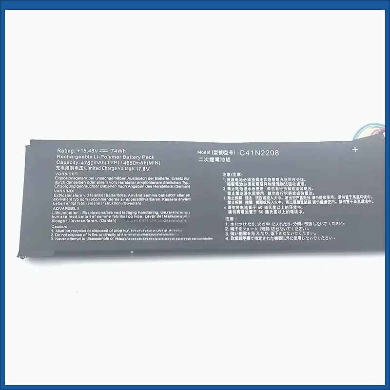 New C41N2208 15.48V 74Wh High  - Gaming Console Asus Rog 评论和价格