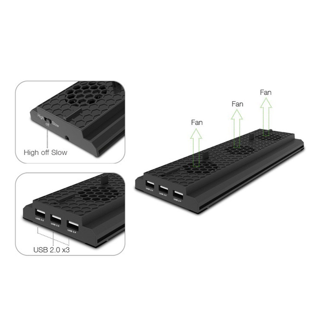 Game Console Cooling Fan Base  - Gaming Console Tower 评论和价格