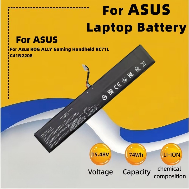 C41N2208 80Wh/74Wh/57Wh Gaming - Gaming Console Asus Rog 评论和价格