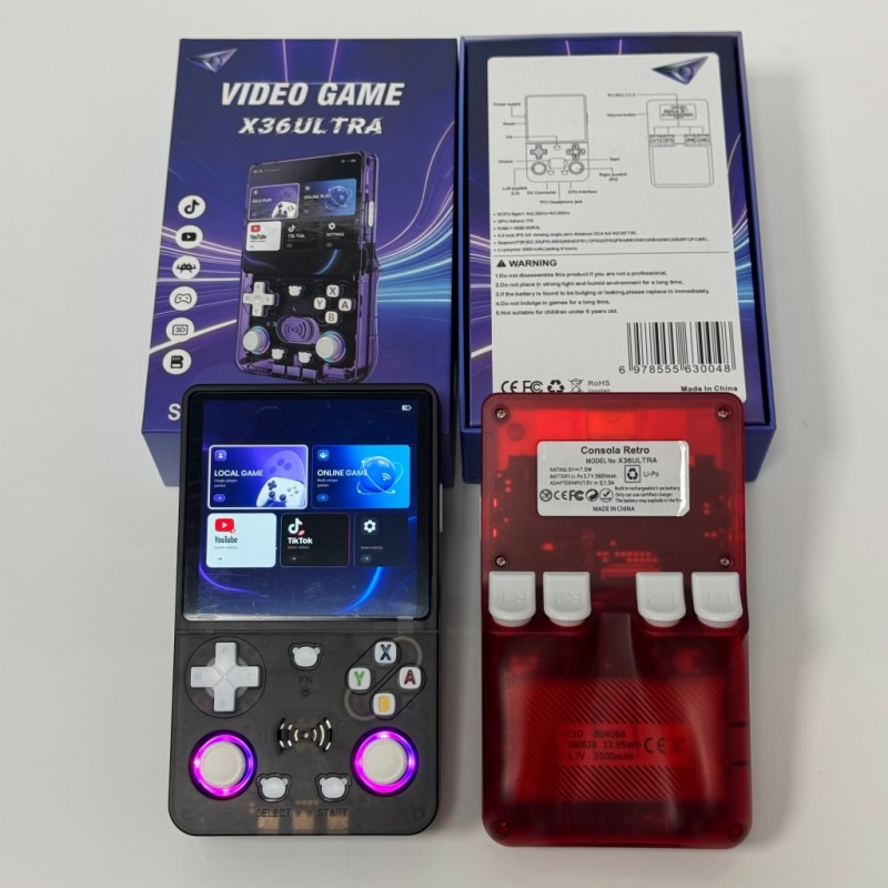 X36 Ultra Handheld Game Consol - Gaming Console Online 评论和价格