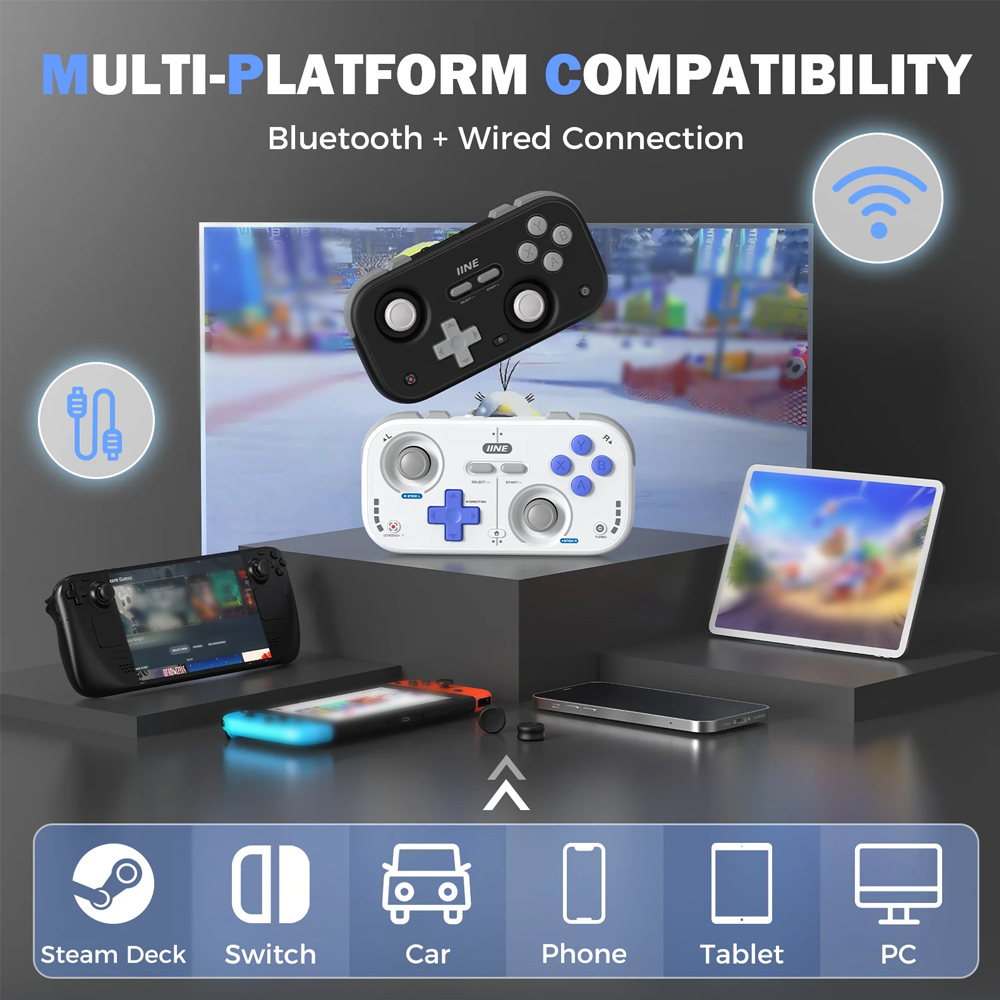 IINE Retro Pocket Gamepad Mini - Gaming Console Car 评论和价格
