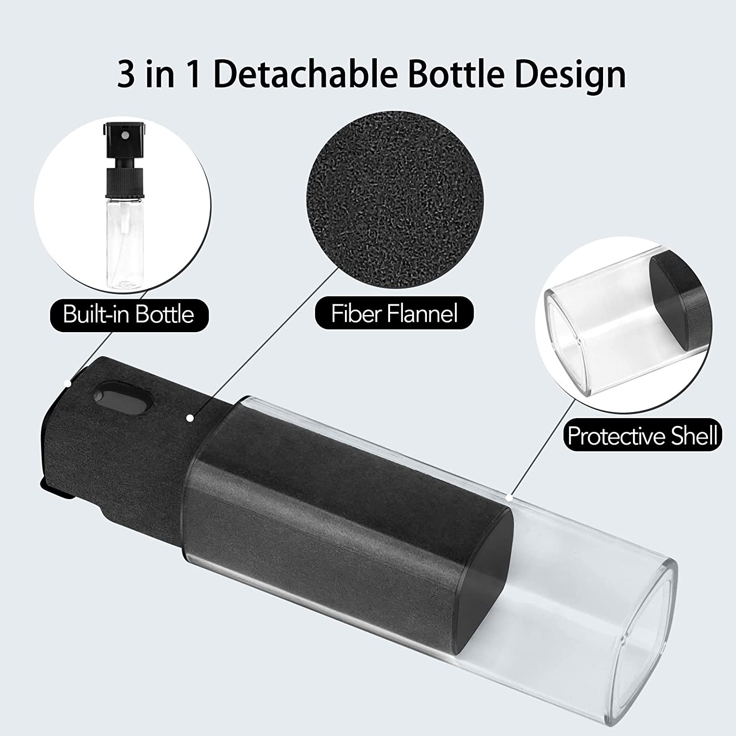 2 In 1 Screen Cleaner Spray Ki - Pc Gaming Handheld Console 评论和价格